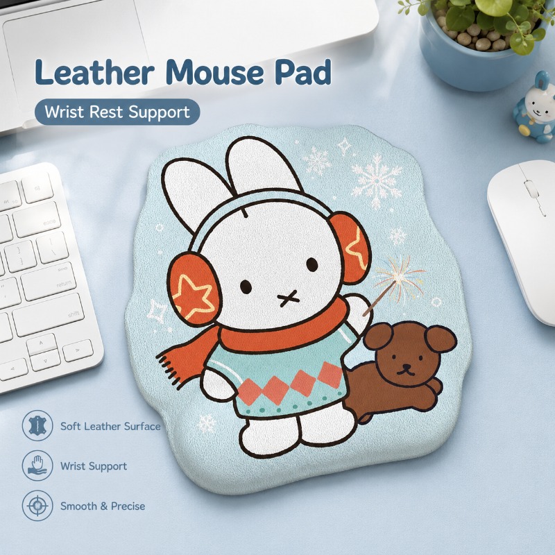 Desk Mat Leather - Tapis de souris en cuir Anime