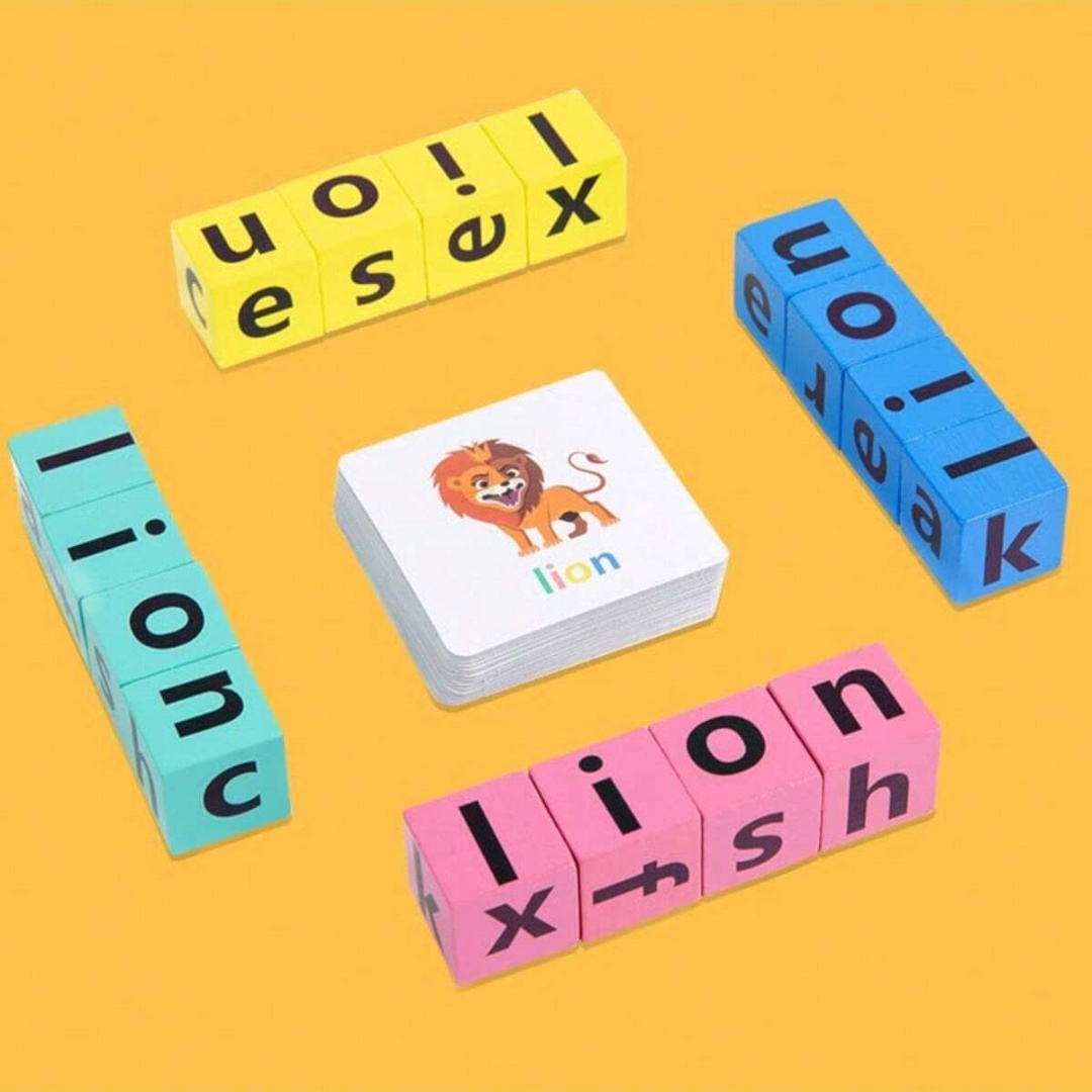 Letter Tray Desk - Jeu de société d'orthographe de l'alphabet