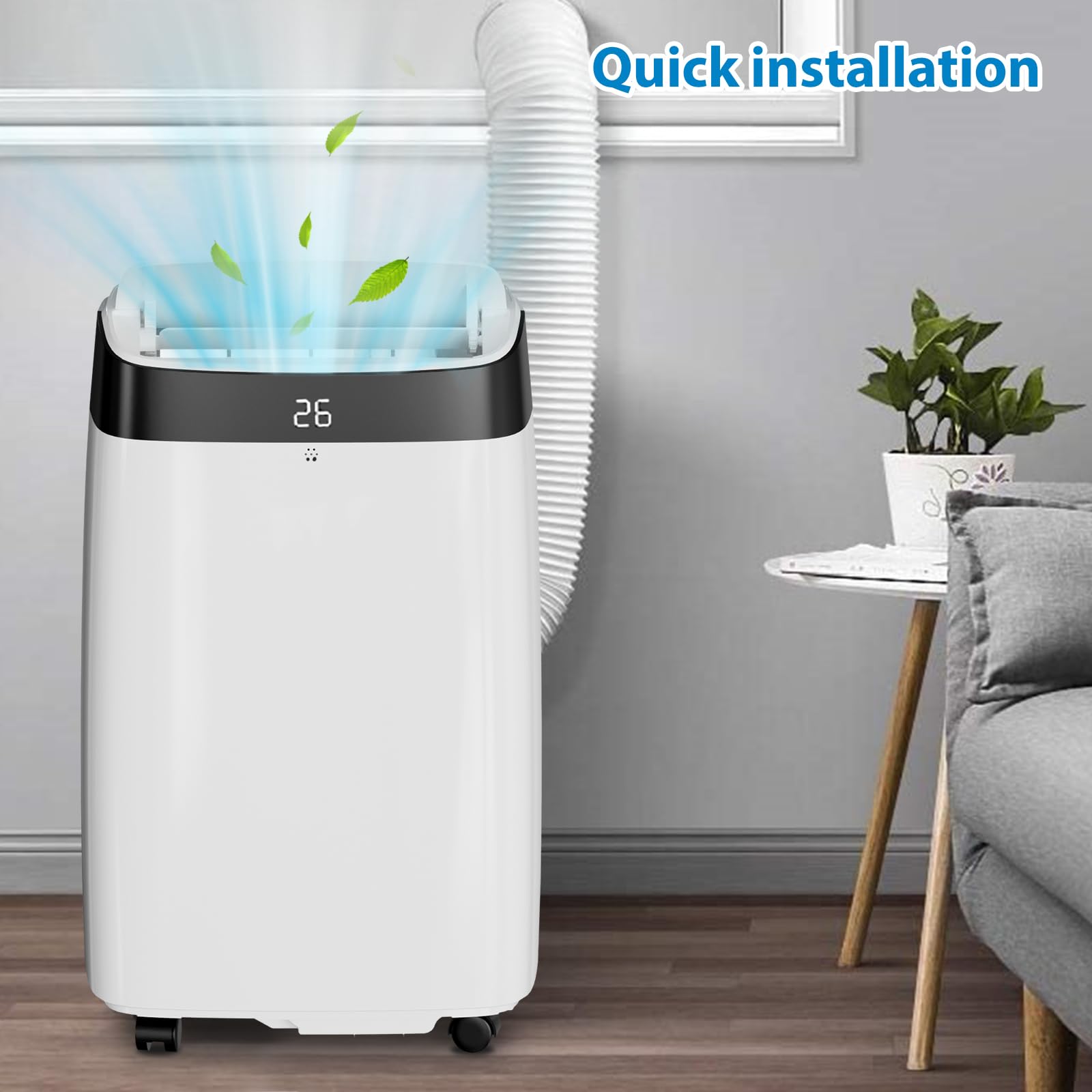 Home Office British - Climatiseurs portables, unité de climatisation 3-en-1
