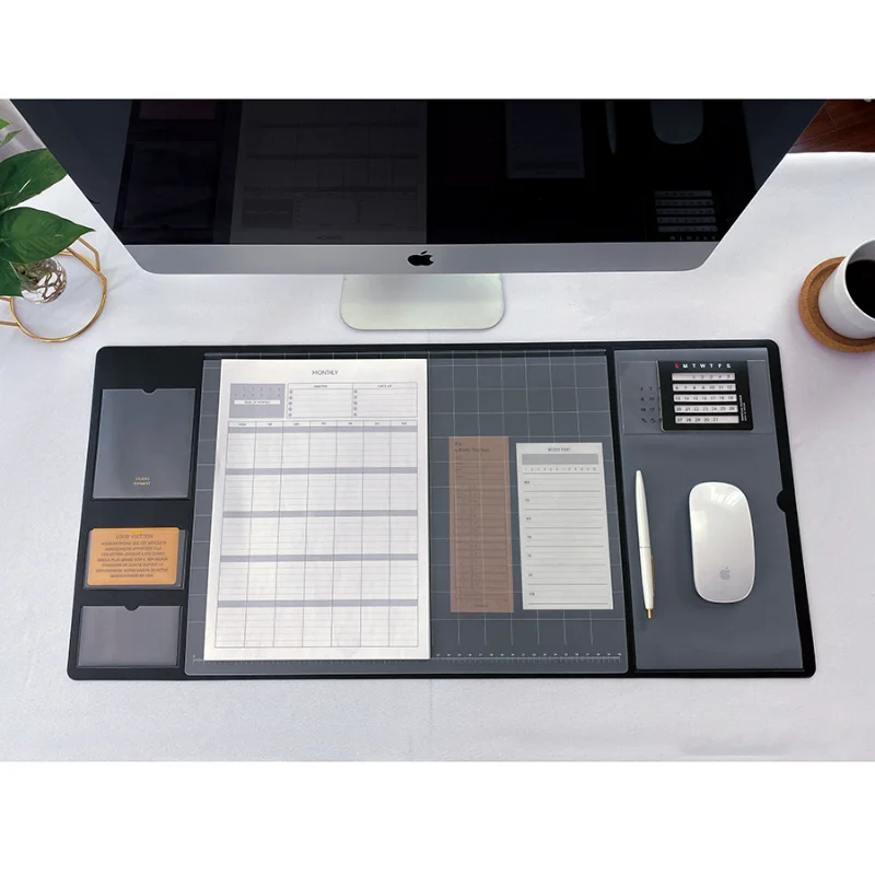 Desk Mat Leather - Tapis de souris portable grand format,