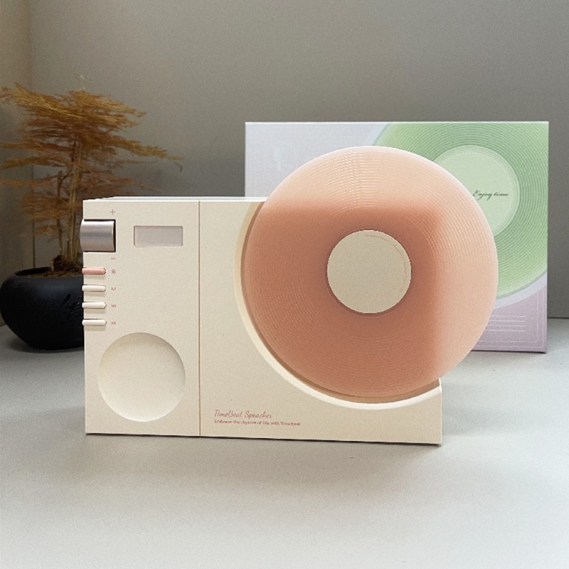 Home Office Of Amazon - Enceinte Bluetooth style tourne-disque vintage, enceinte