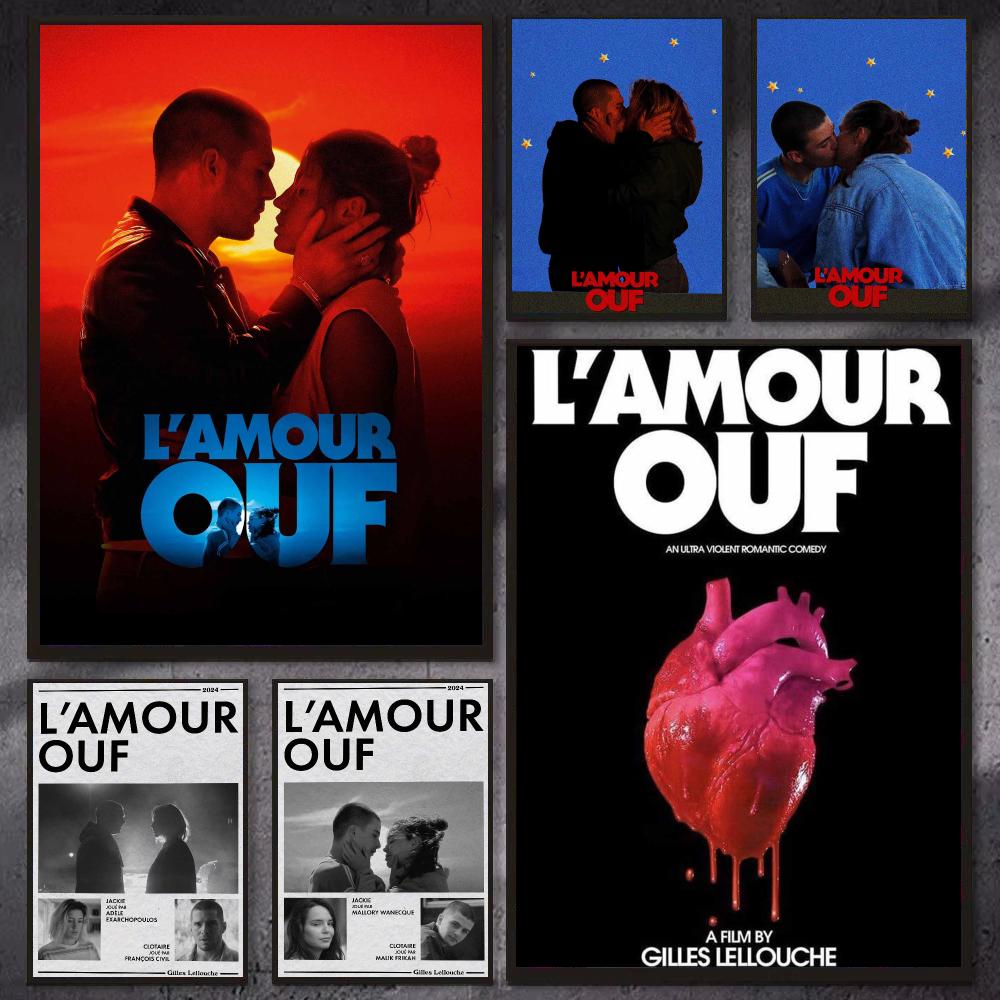 Home Office Romance - Affiche de film romantique français L-Lamour