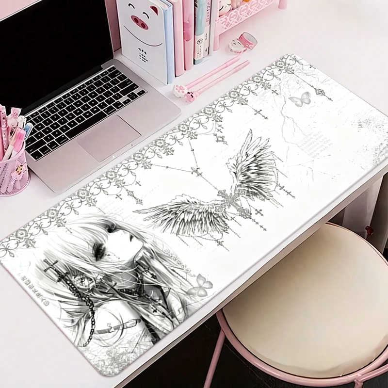 Desk Mat Leather - Tapis de souris en cuir noir