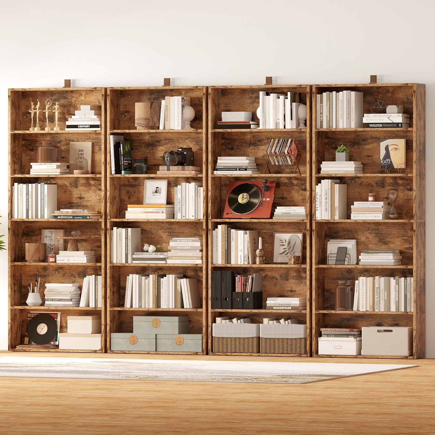 Ensemble de 2 étagères hautes, - Home Office Industrial Style avis et prix