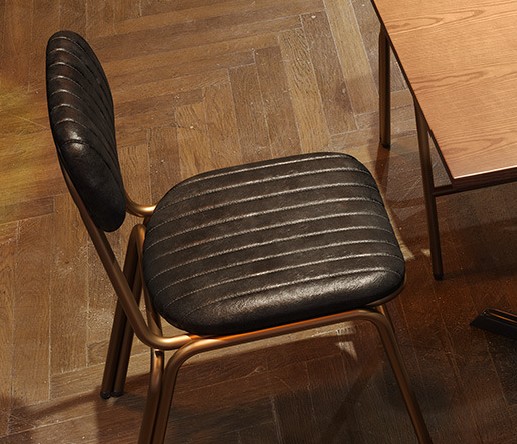 Chaise de style industriel rét - Home Office Industrial Style avis et prix