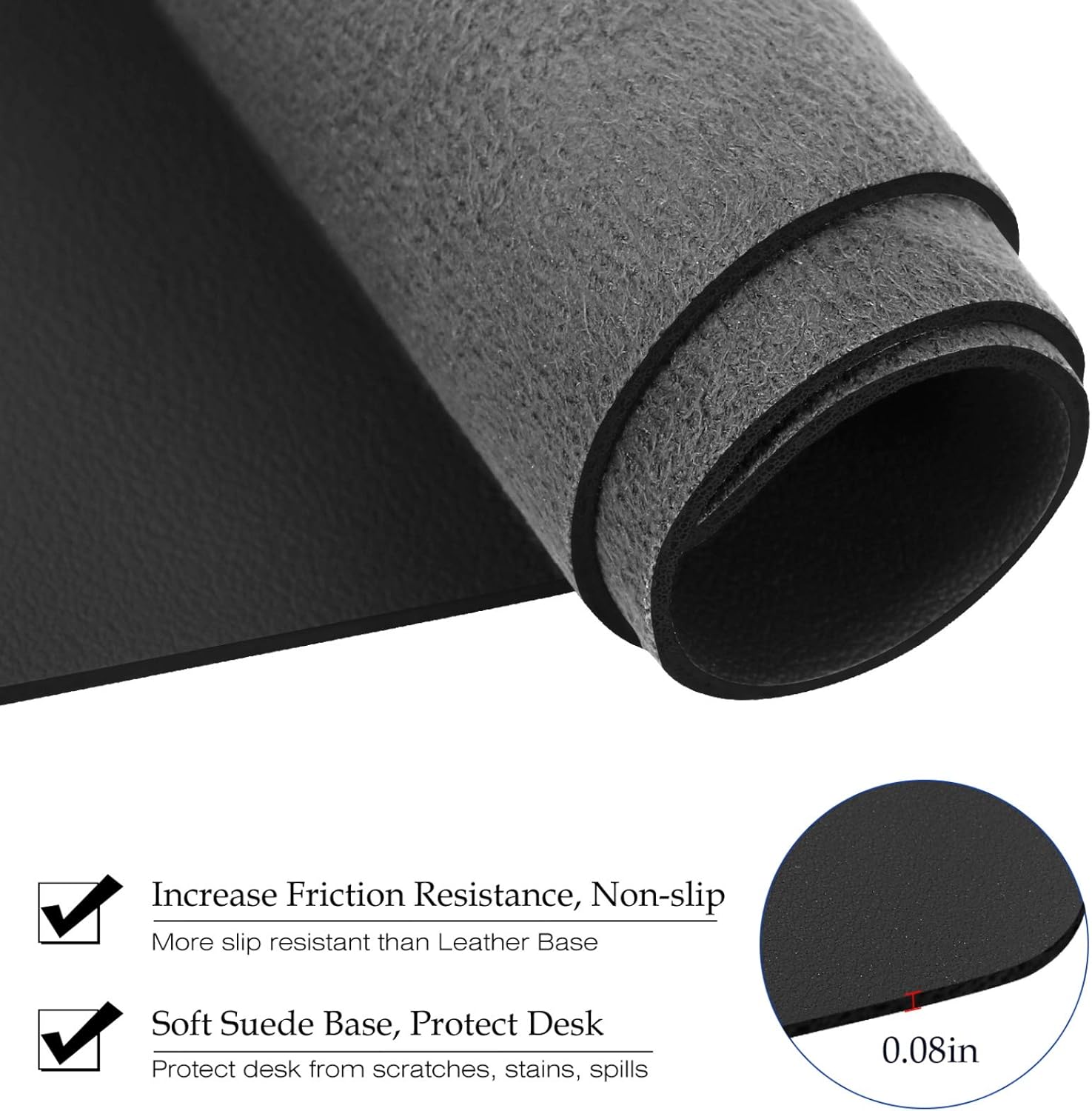 Grand tapis de bureau en cuir, - Desk Mat Leather avis et prix