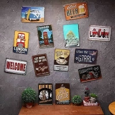 Décoration Murale Métallique V - Home Office Gif avis et prix