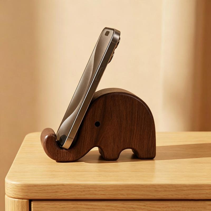 Support de téléphone en bois m - Home Office Decor avis et prix