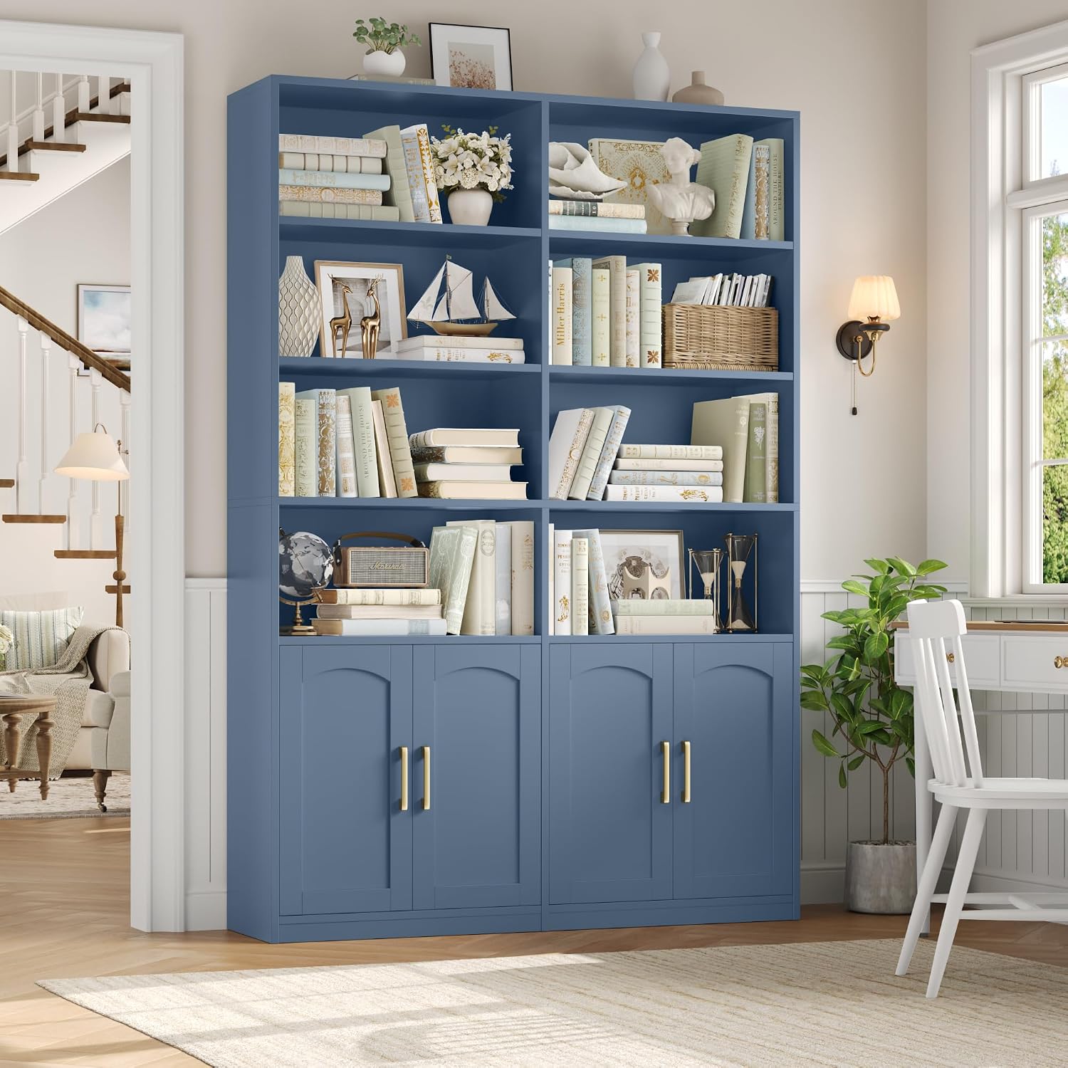 Étagère à livres double largeu - Home Office Industrial Style avis et prix