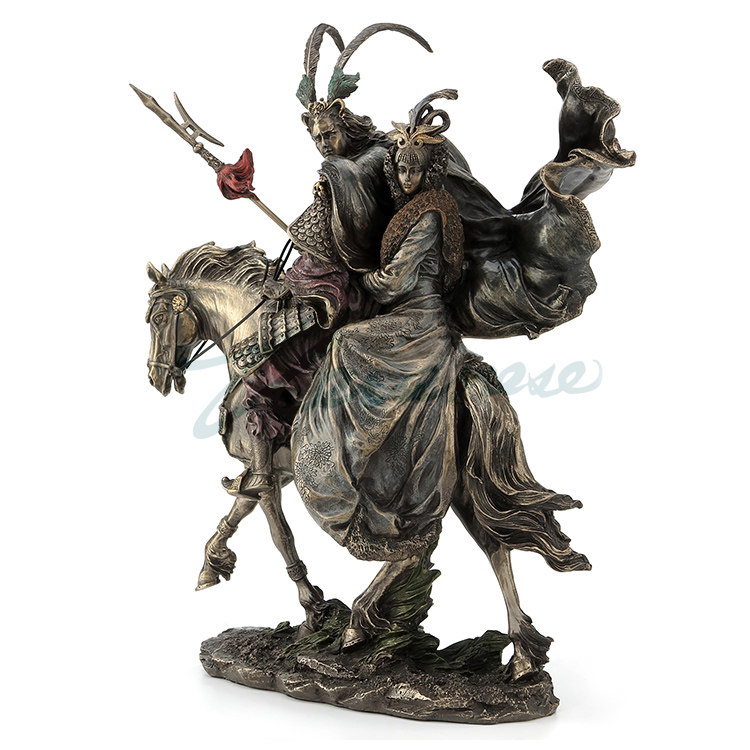 Statue en résine de Lu Bu et D - Home Office Romance avis et prix