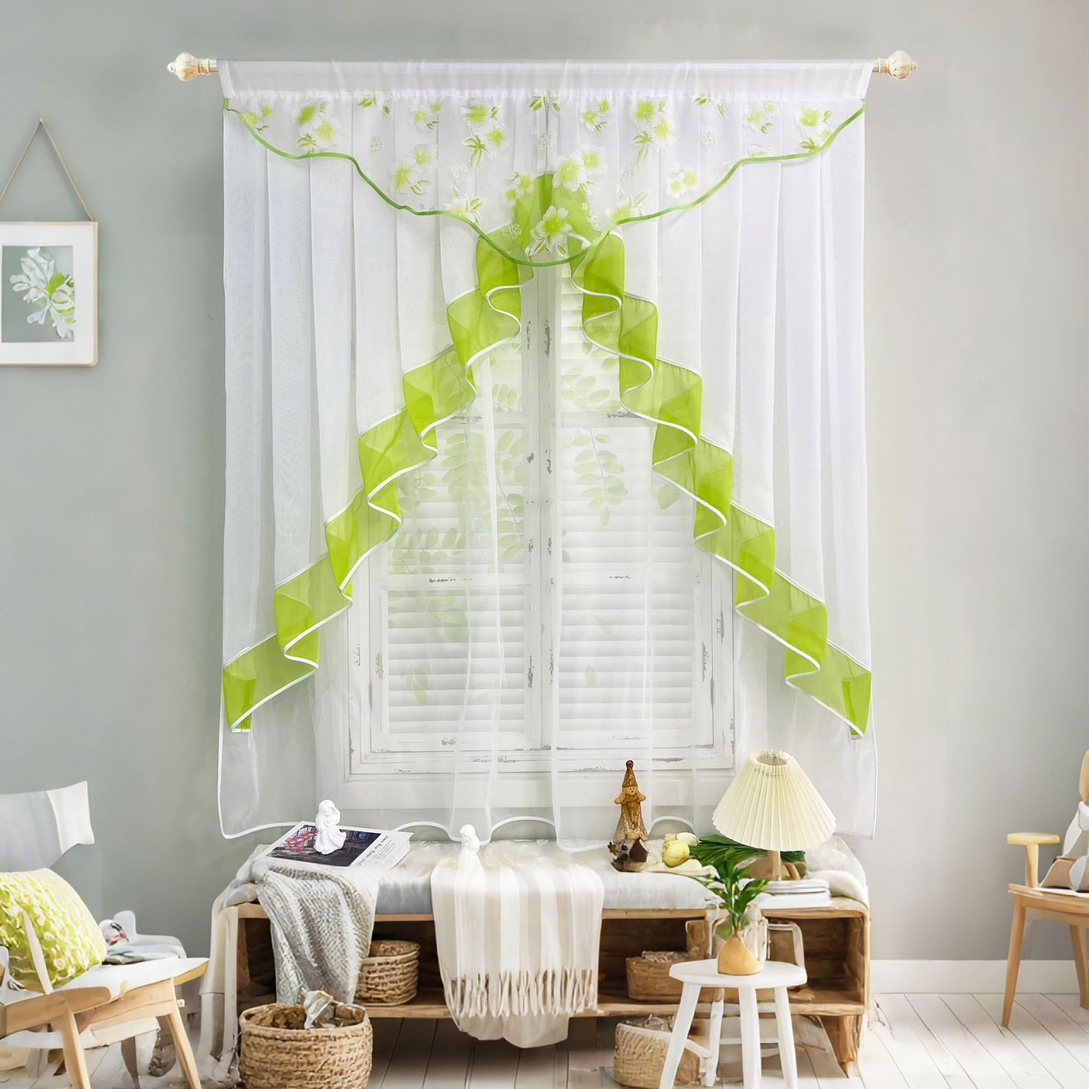 Ensemble de rideaux transparen - Home Office Romance avis et prix
