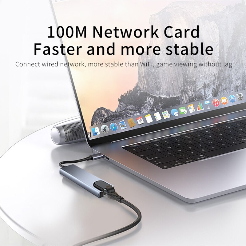 Adaptateur USB 8 en 1 Type C 3 - Home Office For Mac avis et prix