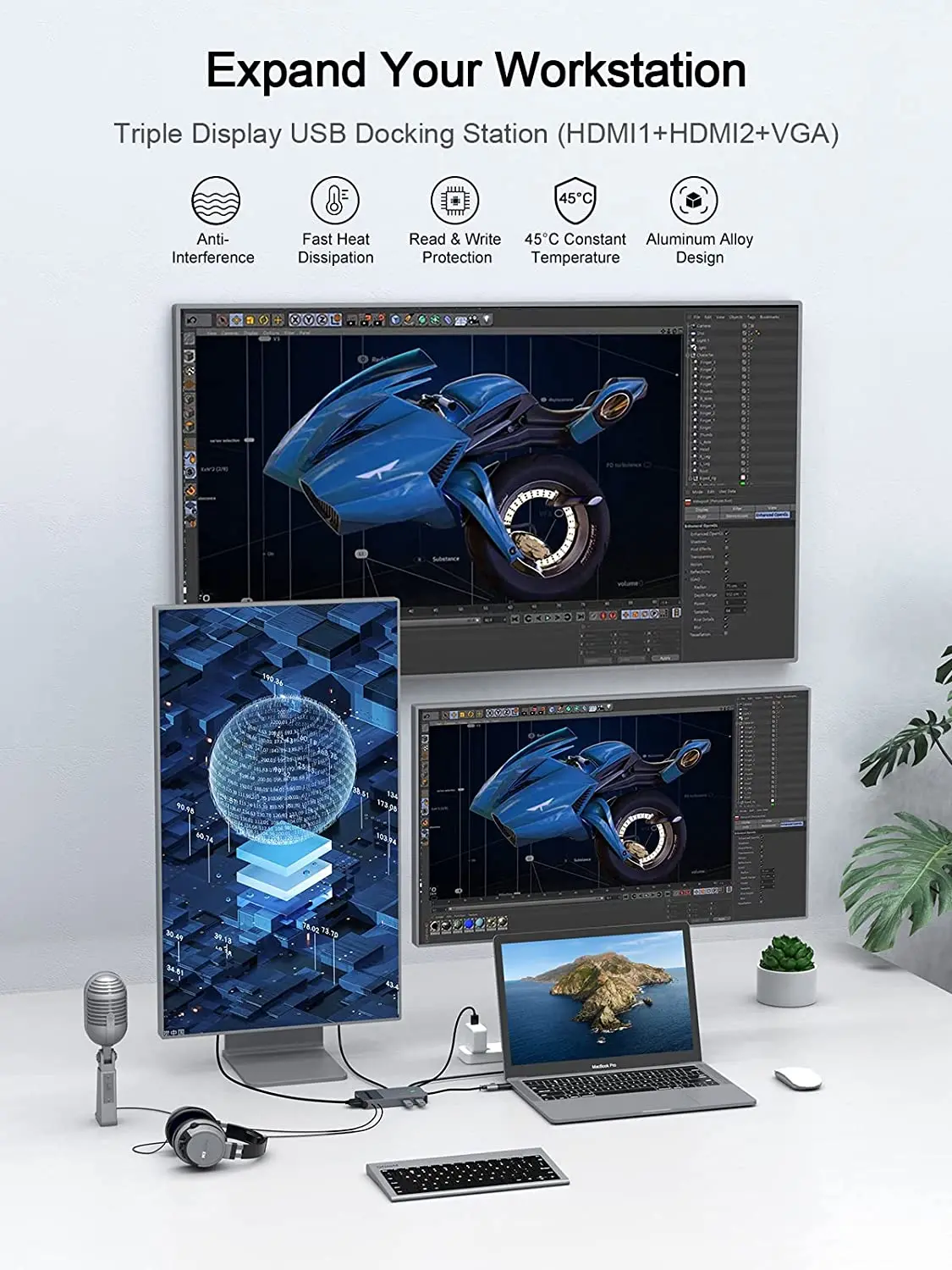 Station d'accueil USB 3.0 QGee - Home Office For Mac avis et prix