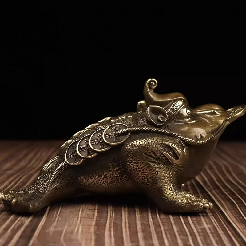 Statue de crapaud d'argent à t - Home Office Gif avis et prix