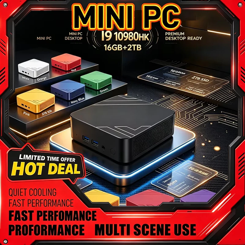Mini PC Intel I9 10980HK 13 co - Home Office Windows 11 avis et prix