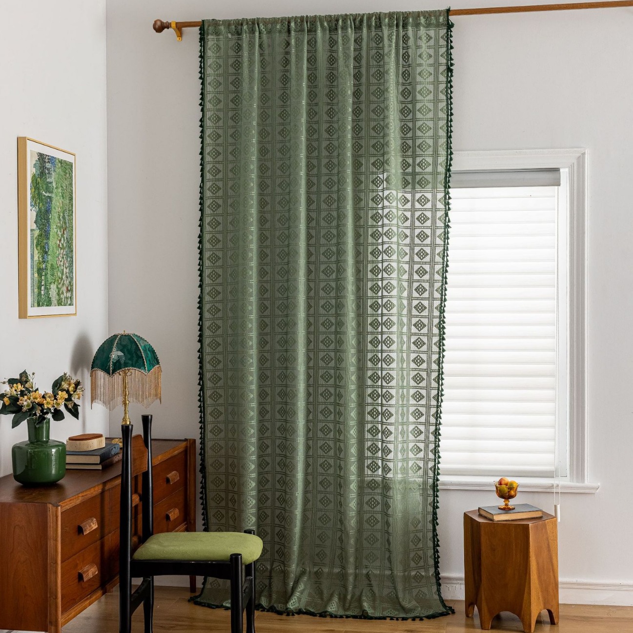 Rideaux de luxe en dentelle bo - Home Office Of Amazon avis et prix