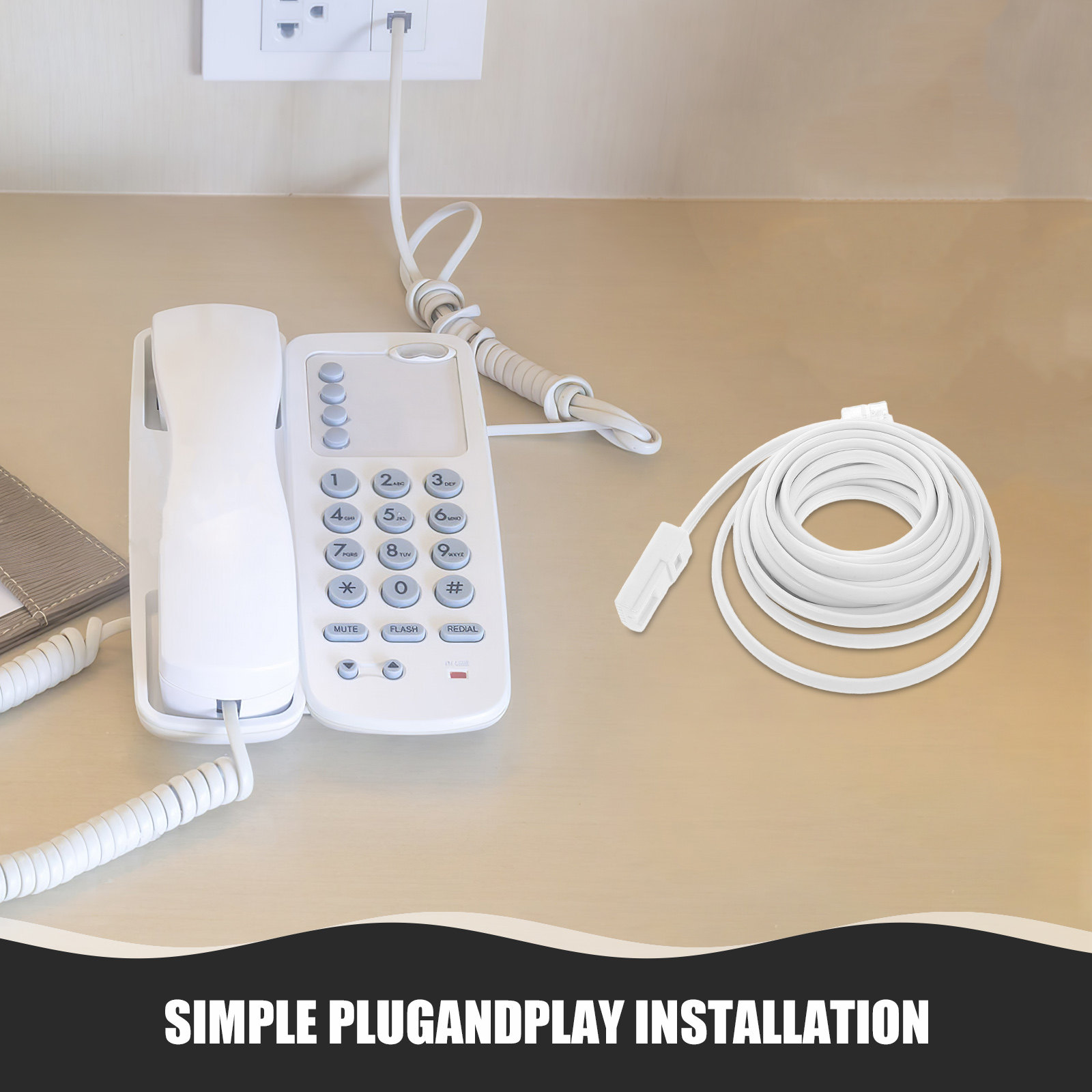 Câble de rallonge téléphonique - Home Office British avis et prix